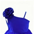 thumbnail image 7 of CIAKGIAF Girls Dresses Comfortable Mesh Fluffy Starry Gradient Summer Round Neck Casual Sleeveless Princess Dress Blue for 6-9 M, 7 of 7