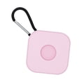 thumbnail image 3 of Tracker Holder Case Anti-lost Silicone Cover Protector with Key Chain Replacement for iOS AirTag  Clear, 3 of 9