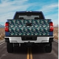 thumbnail image 3 of Tropical Flamingo Tailgate Wrap – Pink Flamingo & Palm Leaves Truck Tailgate Decal, Hawaiian Style Tailgate Design, 3 of 7