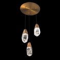 thumbnail image 6 of Schonbek Beyond Bpd20203oh Martini 12" Wide Led Optic Haze Crystal Three Light Pendant -, 6 of 6