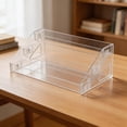 thumbnail image 5 of Desktop Shelf Desk Organizer with Tiered Storage, Wooden Monitor Riser for Office Supplies and Decor, 5 of 6