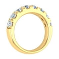 thumbnail image 2 of 14K Yellow Gold Diamond Wedding Band Ring (1.25 Carat) (Ring Size 10.5) (SI1-SI2 Clarity), 2 of 4