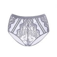 thumbnail image 4 of Varsbaby Women's Panty Strappy Back Lace Stretch Mid Rise Underwear Sexy Lingerie Panty, 4 of 5