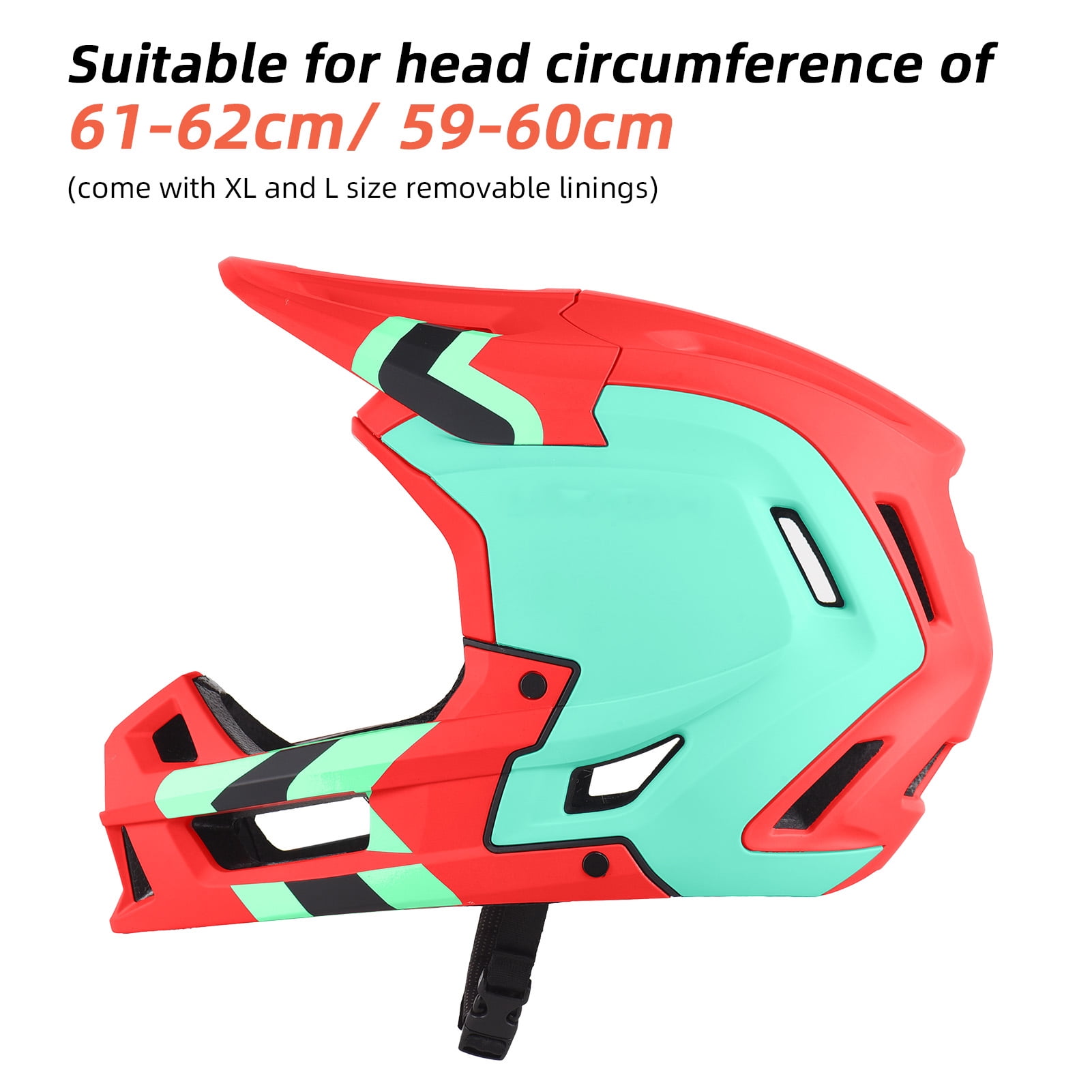 Elowen Full Helmet Face Full Face Mountain Bike Helmet Ventilation Lightweight Helmet