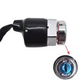 thumbnail image 5 of munirater Ignition Switch with Keys, Ignition Key Switch 2 Wires & 2 Keys Replacement for CB100 125S CL70 90 100 100S CT90 S90 SL100 125 XL100, 5 of 6