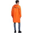 thumbnail image 3 of Mens Long Hooded Safety Rain Jacket Waterproof Emergency Raincoat Poncho X-Large, 3 of 5