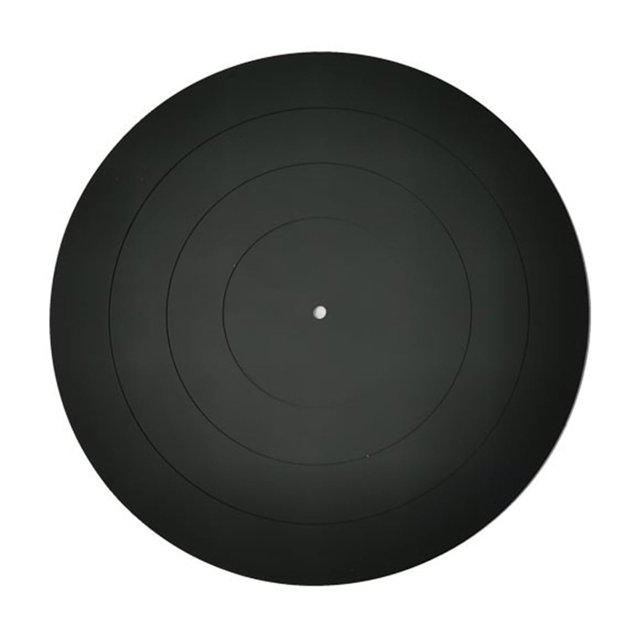 LP Anti-vibration Silicone Pad Rubber LP Slip Mat For Phonograph Turntable Vinyl Thickness 3MM Flat Soft LP Mat ,Easy to Set Up