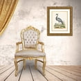thumbnail image 3 of Edwards, George 12x14 Gold Ornate Wood Framed with Double Matting Museum Art Print Titled - Antique Heron and Cranes II, 3 of 4