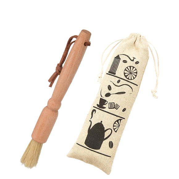Toystoory Molinillo de café, cepillo de limpieza Manual, máquina antiarañazos, fregador antideslizante, fregado en seco, hogar y oficina Juegos de servir café y té