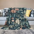 thumbnail image 2 of Creowell Blanket Vintage Flowers Soft Warm Throw Blankets Vintage Garden Plants Soft Flannel Cozy Blankets for Home Bed Couch for Adults and Children  for Home Outdoors Travel, 2 of 6