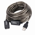 thumbnail image 2 of 5m-30m Long USB Extension Cord Multilayer Shielding USB 2.0 Data Cable Wide Compatibility Multiple Length Option, 2 of 11