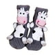 thumbnail image 5 of Calcetines de animales, regalos de , divertidos, gruesos y suaves, calcetines de tubo medio para el dormitorio y el hogar. Vaca gris, 5 of 8