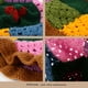 thumbnail image 3 of SAYOO Gorro de Pescador de Punto para Mujer, Color Block Hollow Out Patchwork Crochet Bucket Cap para otoño SAYOO casual, 3 of 6