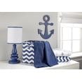 thumbnail image 2 of Little Love by NoJo Collection Séparée 6 Pcs Art Mural en Forme d'Ancre, Marine, 2 of 4