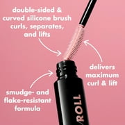 e.l.f. Lash N Roll® Curling & Lifting Mascara, Deep Brown, 0.32oz