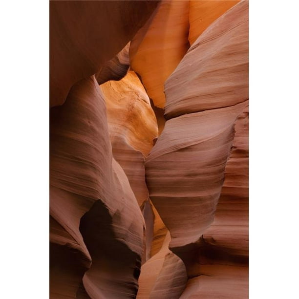 Posterazzi DPI1835677LARGE Rouge Formations Rocheuses Antilope Canyon Arizona USA Affiche Imprimée, Grand - 22 x 34