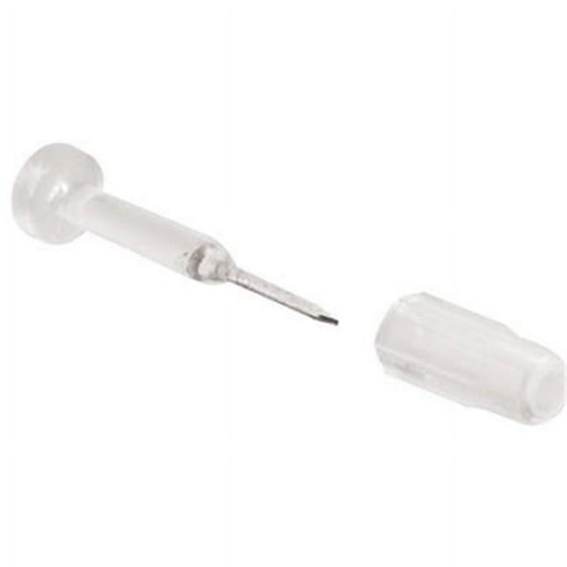 Prime Line PL 7983 1.13 in. Plastic Window Grid Retainer- Clear - Pack 6