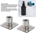 2Pcs Pressure Washer Foam Cannon Holder 1/4inch Quick Connect Stainless Steel Pressure Washer Nozzle Tip Wall Mount Holder