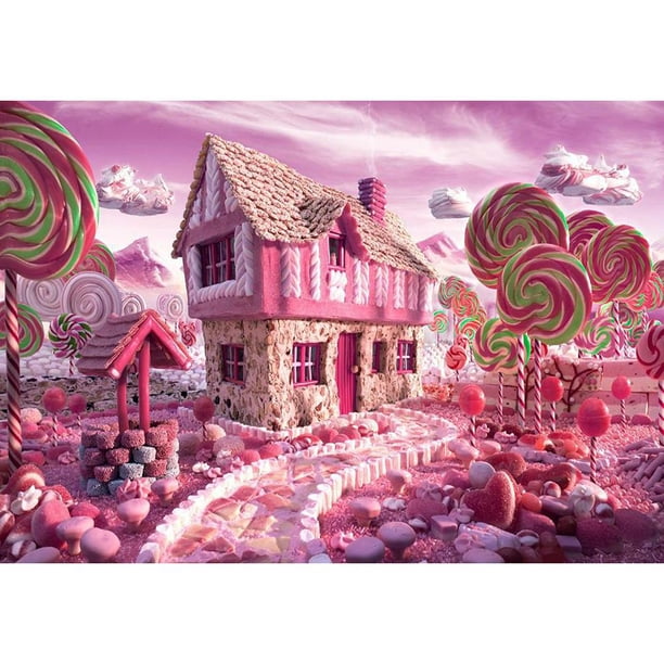 Cuadros Decorativos 5D bricolaje completo taladro diamante pintura rosa caramelo palo cruz puntada bordado Likrtyny embutido en tela