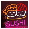 thumbnail image 2 of Letrero De Neón Sushi Con Luz LED Regulable Por USB Para Negocios, Hogar, Bar, Cocina, Restaurante Japonés, Supermercados, Decoración, 38cmx32cm, 2 of 7