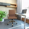 thumbnail image 4 of LeisureMod Harris Office Chair With Gold Frame, 4 of 6