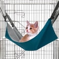 thumbnail image 4 of Hamaca para gat jaula, cama suave para mascotas adecuada para hurón, , cachorro, perro , correas ajustables / capacidad de carga Sunnimix Hamaca para gato para jaula, 4 of 8