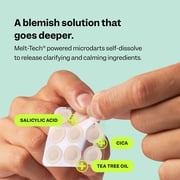 (3 pack) Peach Slices Deep Blemish Microdarts, Below-the-Surface Pimple Patches, 9 Ct