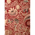 thumbnail image 1 of 2 Pi 3 x 7 Pi 2 Po Dallas Bandana Runner Rug&44; Rouge, 1 of 1