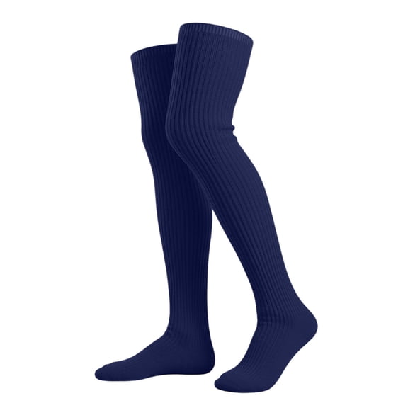 Fjofpr Socks for Women Womens Socks Ladies' Fashionable Casual Solid Color Knee High Mid Tube Home Socks