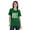 Green, variant on Inkmeso I Got The Shot Pro Vaccine Crew Neck Womens Vaccination T-shirt