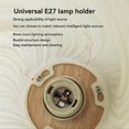 thumbnail image 3 of Bedside Lamps for Nightstand Lamp Vintage Striped Breeze D, 3 of 5