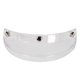 thumbnail image 1 of Visera universal para motocicleta con 3 botones a presión, abatible y de apertura frontal., 1 of 7