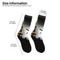 thumbnail image 2 of Uemuo Happy Halloween 1 Printed Kids Boys Socks Seamless Crew Socks Crazy Funny Athletic Sport Socks for Children, 2 of 6