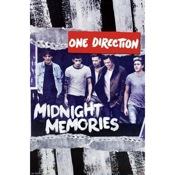 One Direction 1d Midnight Memories Poster Print 24 X 36 Walmart Com Walmart Com