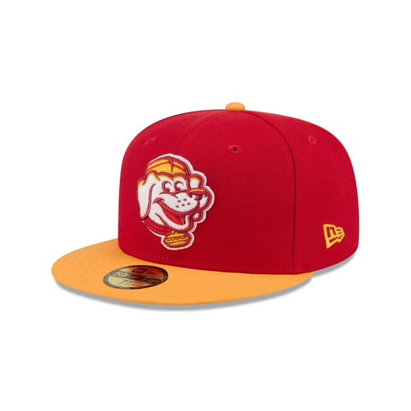 Men's-New Era  Red Bowling Green Hot Rods Theme Nights 59FIFTY Fitted Hat