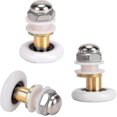 thumbnail image 4 of Shower Door Rollers 27mm Sliding Shower Doors Wheels Replacement For Shower Enclosure Shower Room Showe8pcs g20241695298, 4 of 4