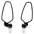 thumbnail image 1 of Motorcycle rearview mirror 22mm CNC handlebar rearview mirror modified Rearview Mirror Mirror motorcycle with white glass, 1 of 5