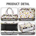 thumbnail image 4 of Large Capacity Tote Bag,Colorful Softball and Fashion Icons Pattern Handbag Fashion Luxury Tote Bag,15.7"x13"x 5.1" Inches,Laptop Compatible, 4 of 6