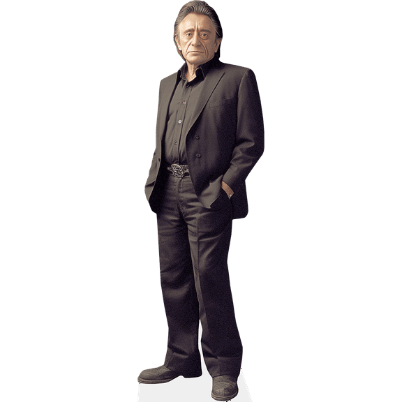 Johnny Cash (Suit) Mini Cardboard Cutout Standee