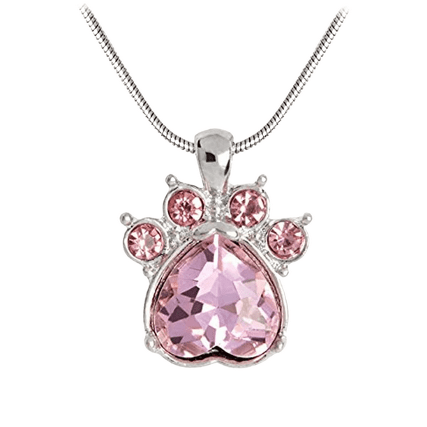 Maya s Grace 12 Months Birthstone Rhinestone Paw Print Crystals
