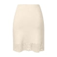 thumbnail image 5 of HGIEYS Womens Half for Under Dresses Non Cling Skirt with Floral Lace, 5 of 6