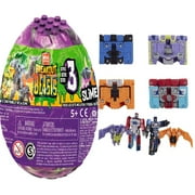 Mega Construx Breakout Beasts Goldengrowl+ Transformers Micromaster WFC-GS10 1.5-inch Soundwave Spy Patrol 3rd Unit 4-Pack, Pack of 2