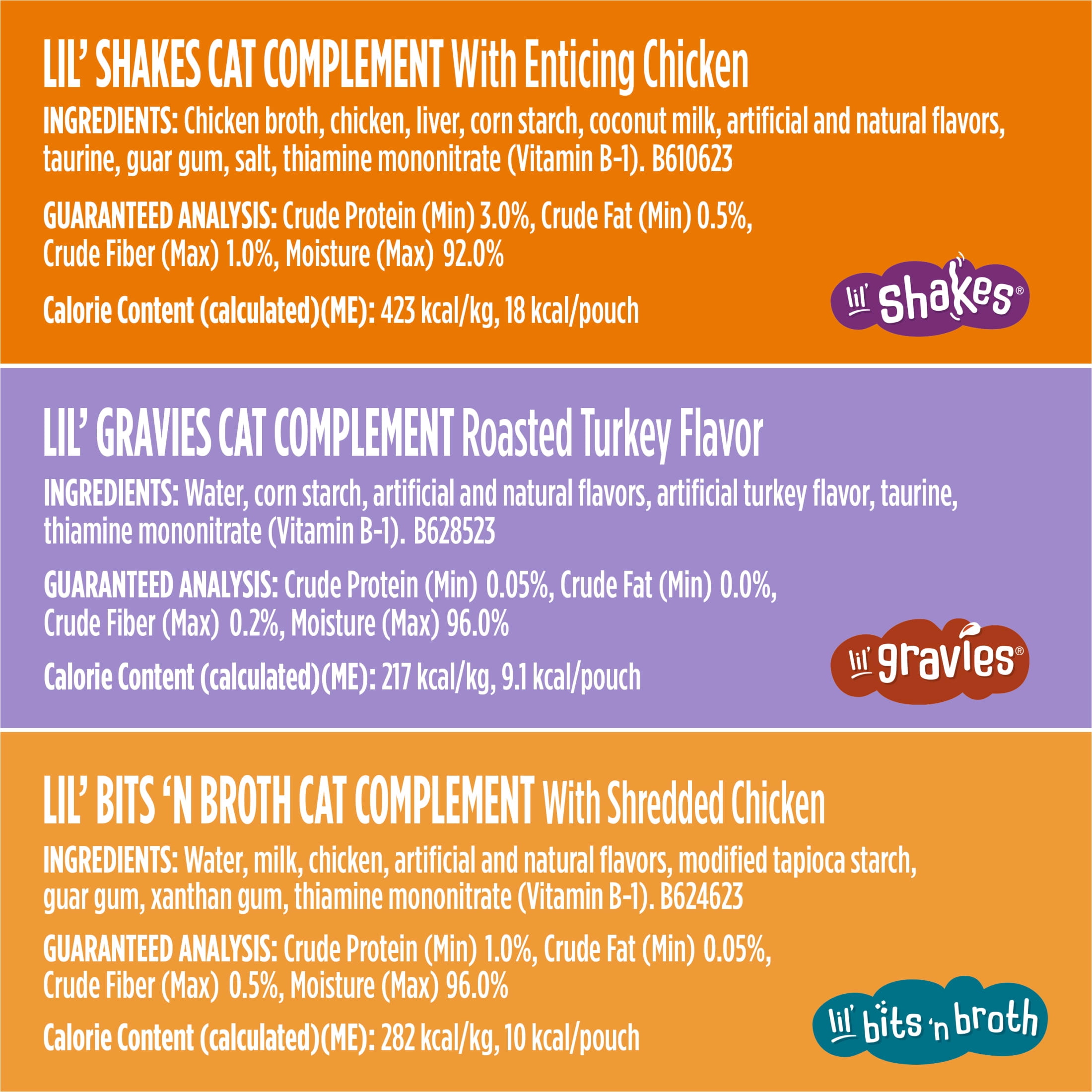 Purina Friskies Poultry Faves Lickable Cat Treats Complements Variety Pack