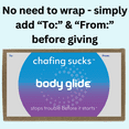 thumbnail image 2 of Body Glide Body & Foot Glide Gift Set | Complete Skin Protection for Sports, Play & Everyday | 1.5oz Body Anti Chafing Stick & 0.8oz Foot Glide Blister Prevention Stick, 2 of 5