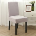 thumbnail image 4 of Skksst Soft Velvet Dining Chair Slipcover Home Banquet Waterproof Spandex Seat Protector Cover, Set of 2, 4 of 7
