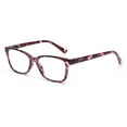 thumbnail image 3 of (2 pack) EV1 Maisie Purple Pink Tortoise +3.00 Reading Glasses with Case, 3 of 10