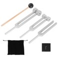 thumbnail image 2 of Tuning Forks Set-128 Hz, 256 Hz, 512 Hz,Tuning Forks Perfect para Healing,Chakra,Sound Therapy,Keep Body, Mind y Spirit, 2 of 5