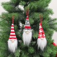 thumbnail image 5 of Colgantes de pareja de enanos gnomos de peluche hechos a mano suecos Elfo Colgantes Decoraciones para el hogar Paquete de 9, 5 of 5