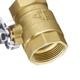thumbnail image 4 of Válvu de Bo de tón con Válvu de Bo de Puerto Completo NPT Hembra de Sharpla Válvula de bola de latón hembra NPT, 4 of 6