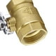 thumbnail image 4 of Válvu De Bo Amarillo De Válvu De Bo Completo De 1 Pulgada NPT Para El Aire Del Del Agua Macarena Válvula de bola de latón hembra NPT, 4 of 6